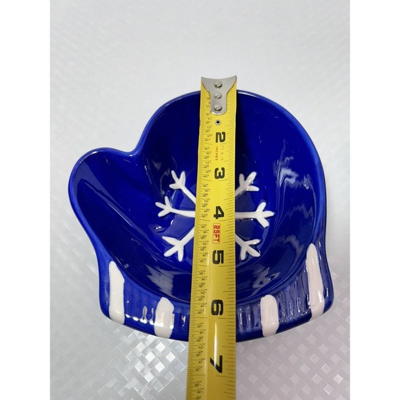 2 Vintage BW Boston Warehouse Christmas Mitten Nesting Serving BOWLS - Picture 8 of 13